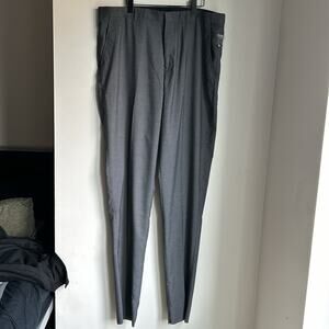 KS Signature Charcoal Gray Dress Pants
